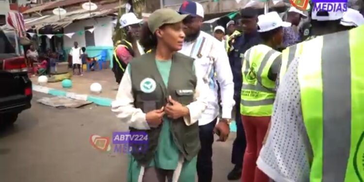 la Fondation Génération Général Lansana Conté intensifie sa mobilisation en faveur de Mamadi Doumbouya à Kaloum