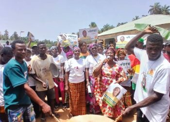 Législatives du 31 mai : Forte mobilisation à Samou pour le lancement officiel de la campagne de l&rsquo;UDG menée par Mamadouba Sankhon